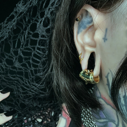 RIVET REBEL EAR CUFFS