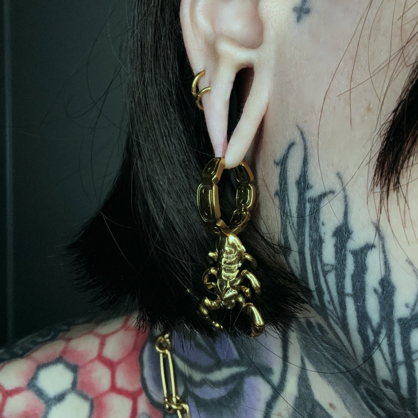 VENOM SCORPION EARRINGS