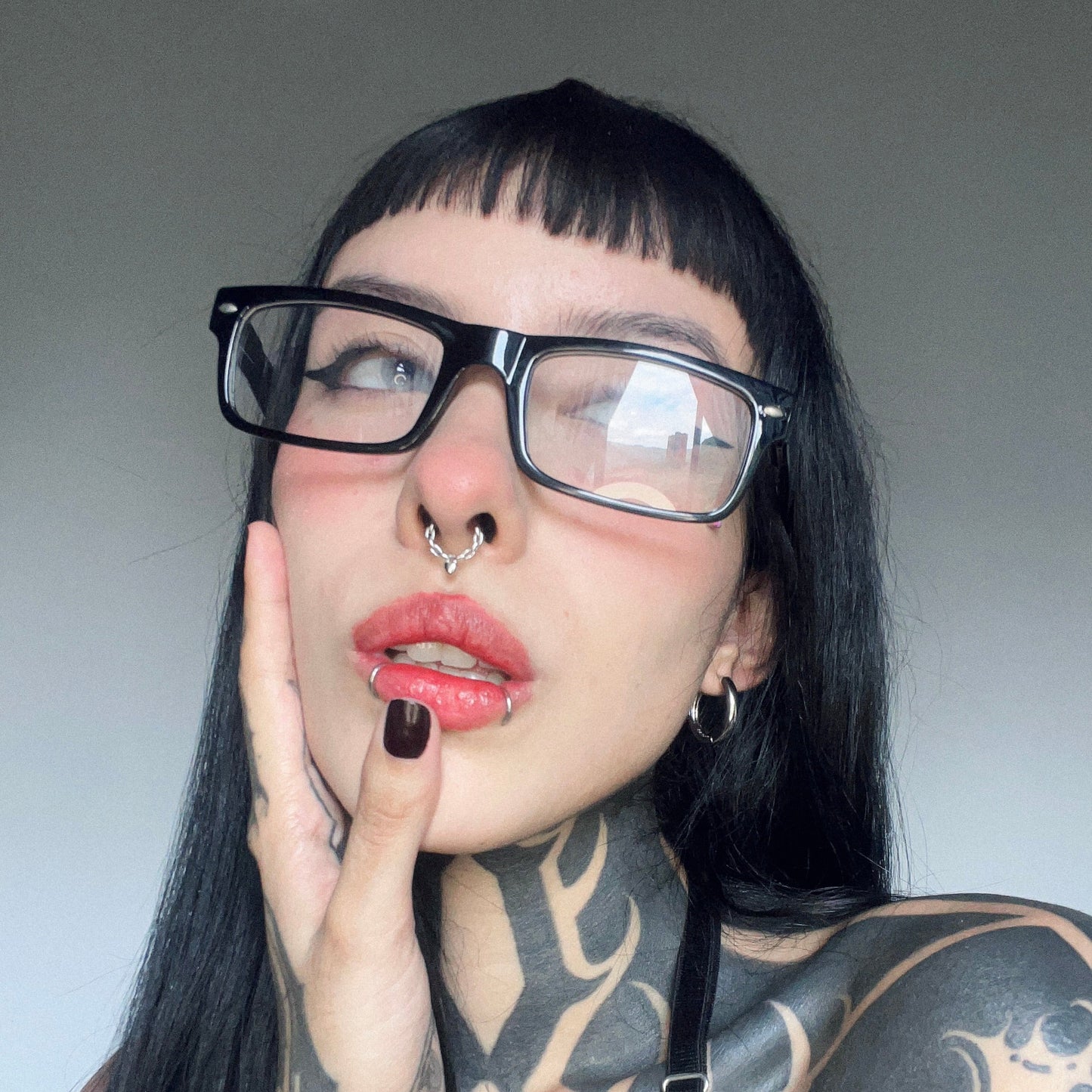 HEARTFELT CHAIN SEPTUM CLICKER