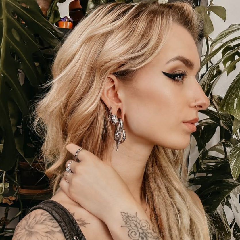 ARCHITECTURAL HARMONY EAR CUFFS
