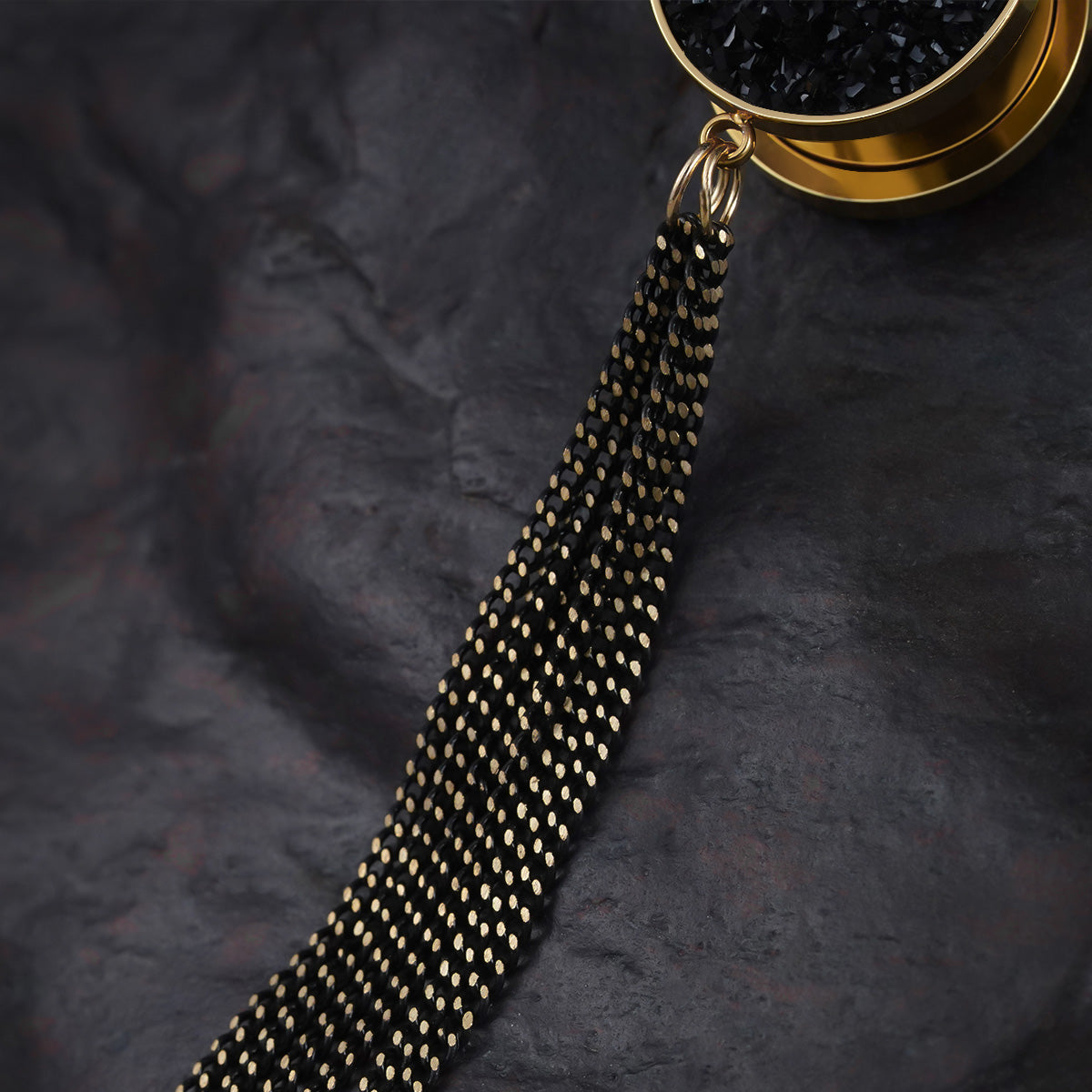 MYSTIC NIGHT TASSEL DANGLES
