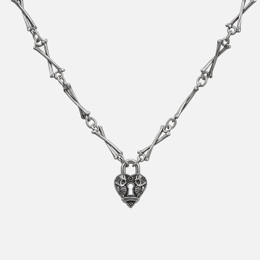 HEART LOCK NECKLACE