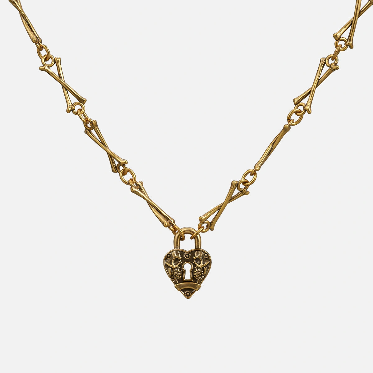 HEART LOCK NECKLACE