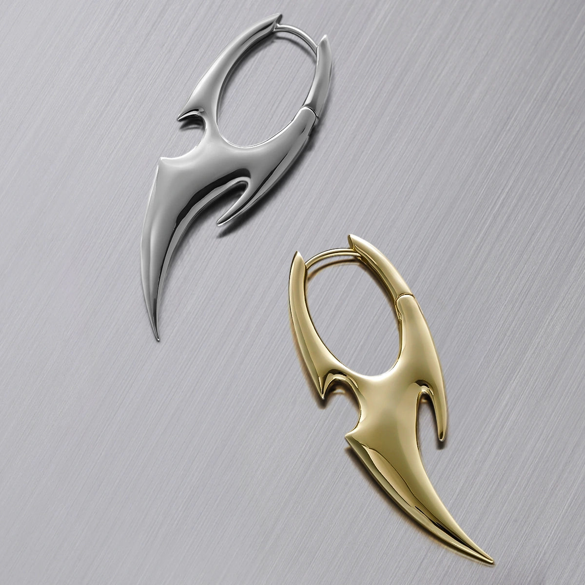 BLADE ARC EARRINGS