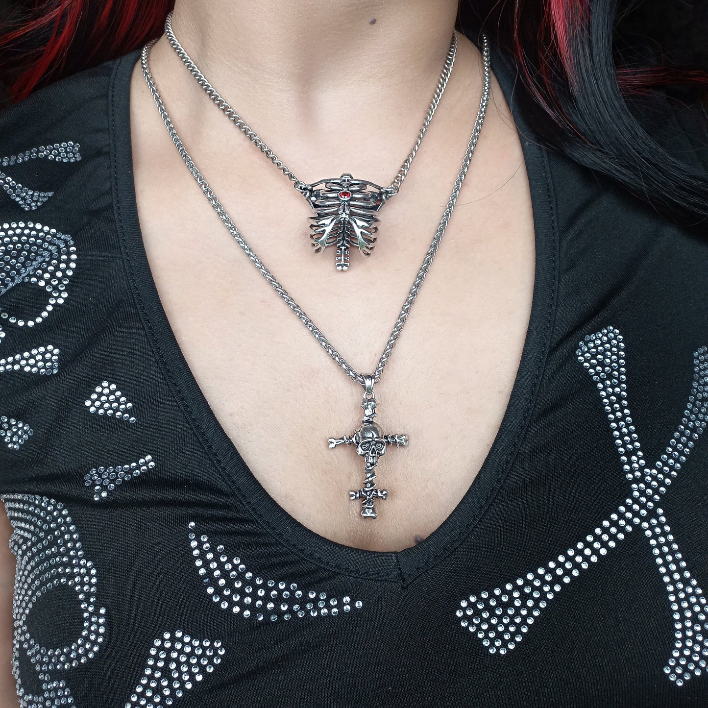DARK FAITH SKULL NECKLACES