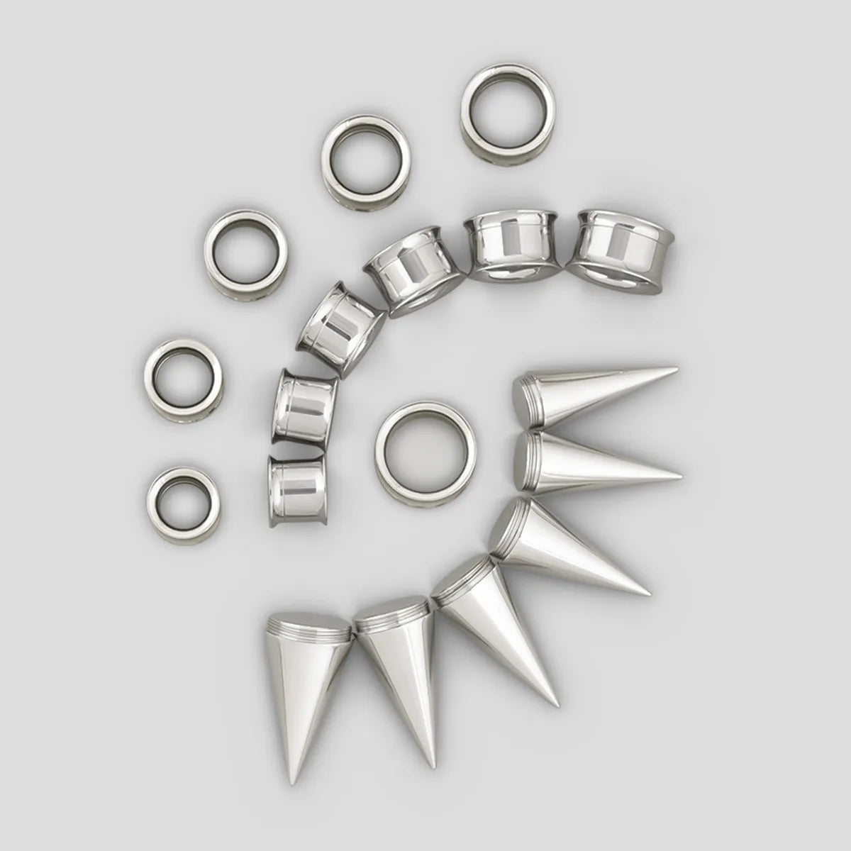 STELLAR STAINLESS STEEL EAR STRETCHING KIT