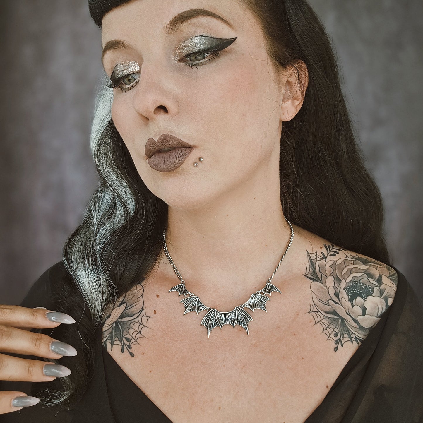 BAT WING NECKLACES
