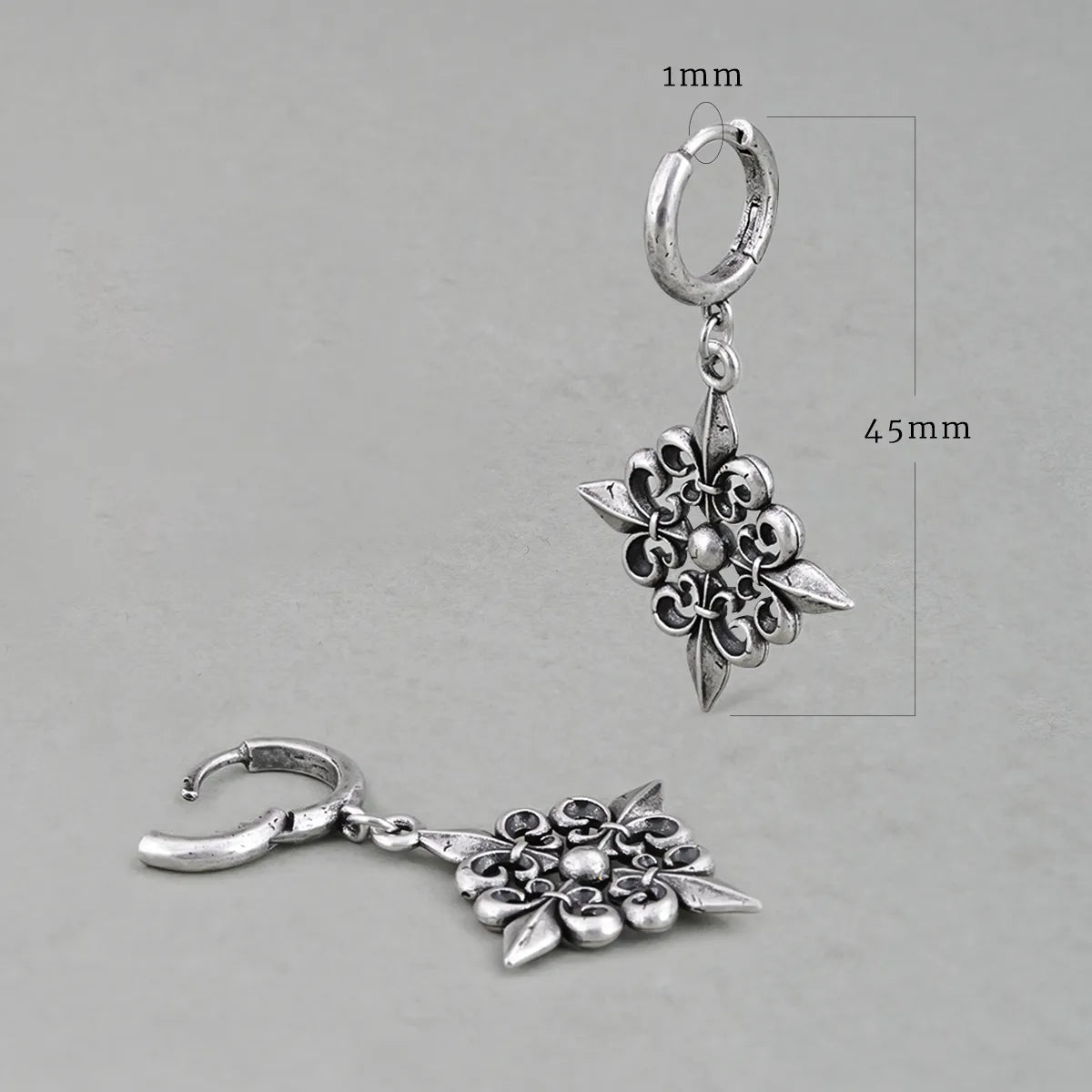 FLEUR-DE-LIS-ELEGANTE OHRRINGE