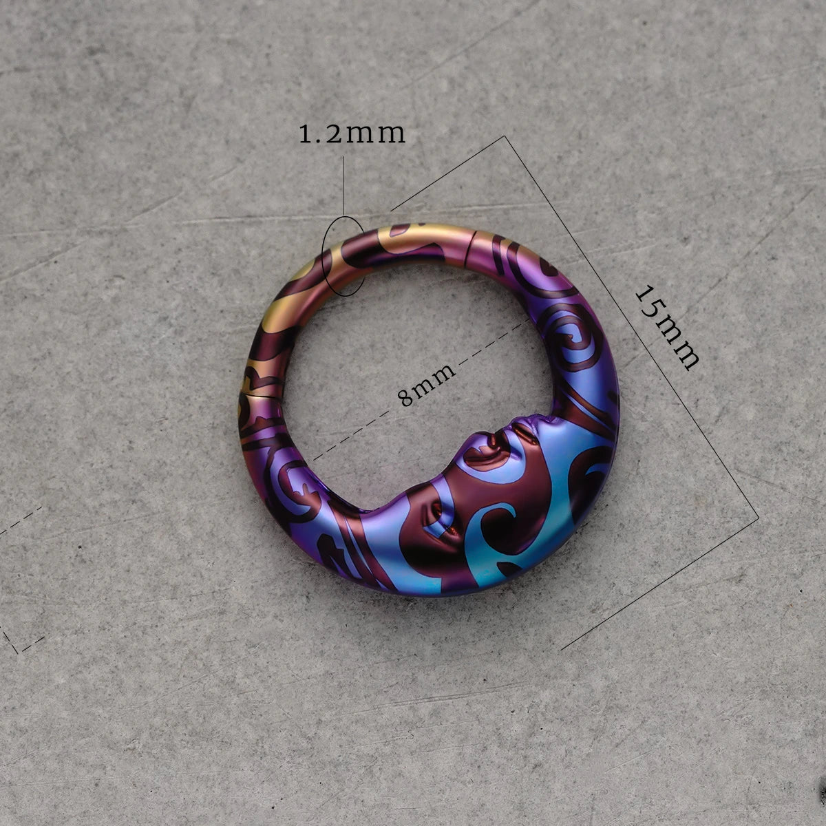 LUNAR WHIMSY TITANIUM CLICKER