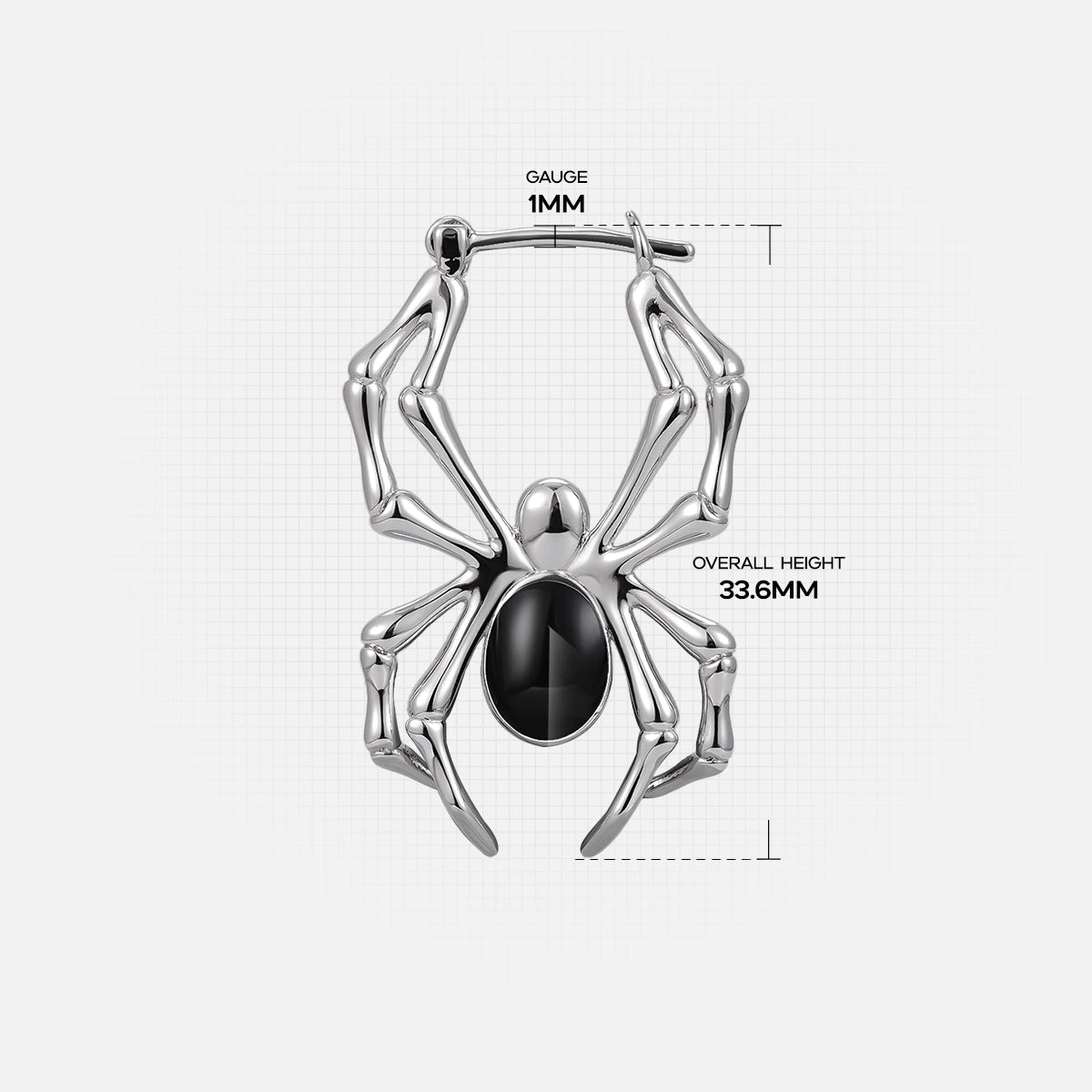 SHADOW SPIDER EARRINGS