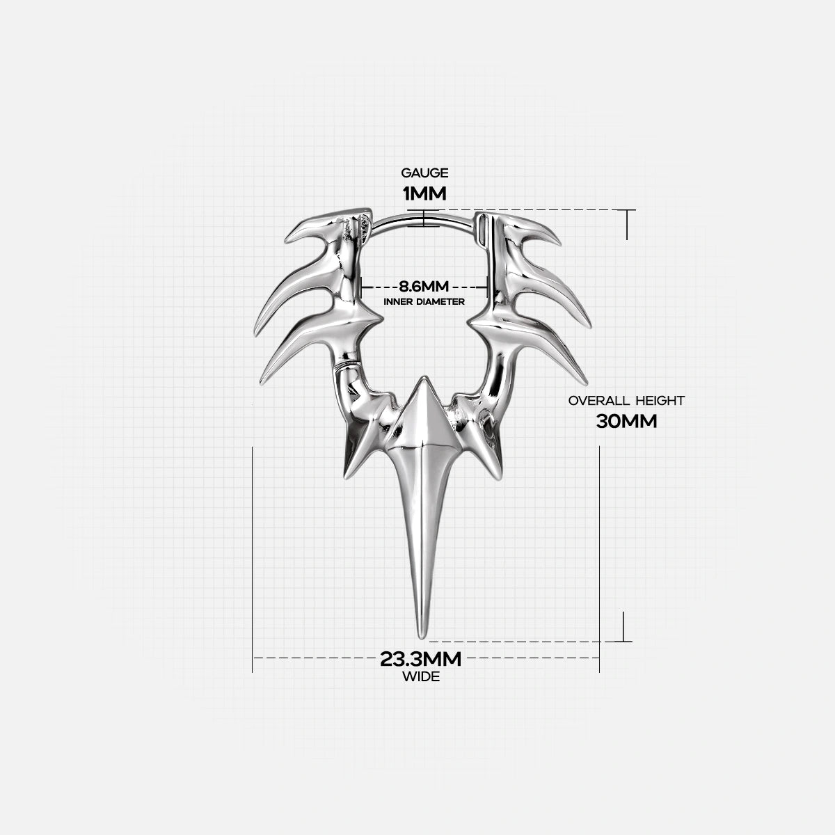 VENOM SPIRE EARRINGS
