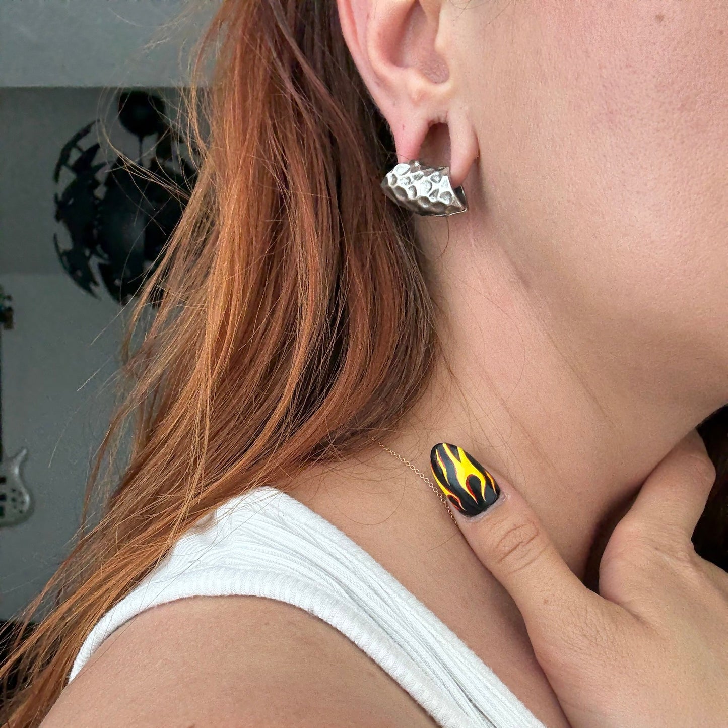 ELEMENTAL ROCK SCULPTED EAR CUFFS