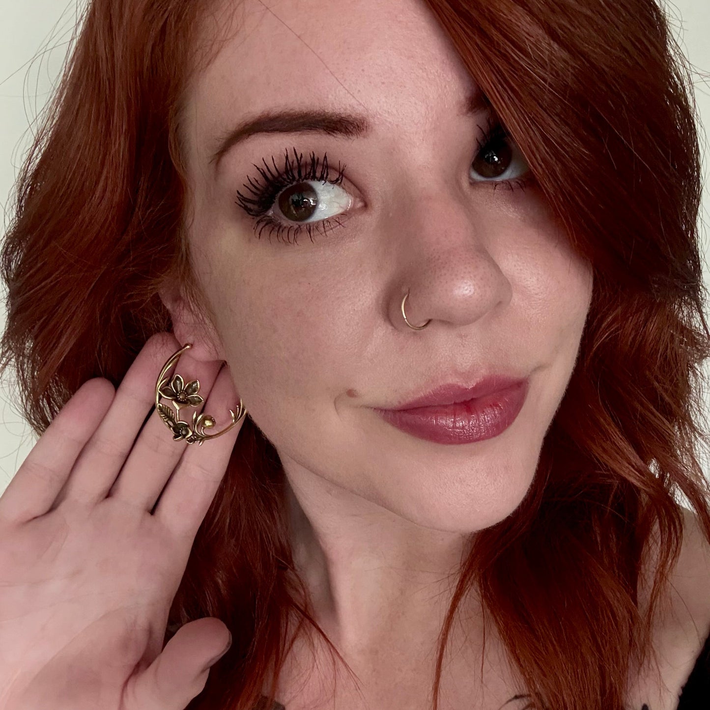 BLOSSOMING VINE EARRINGS
