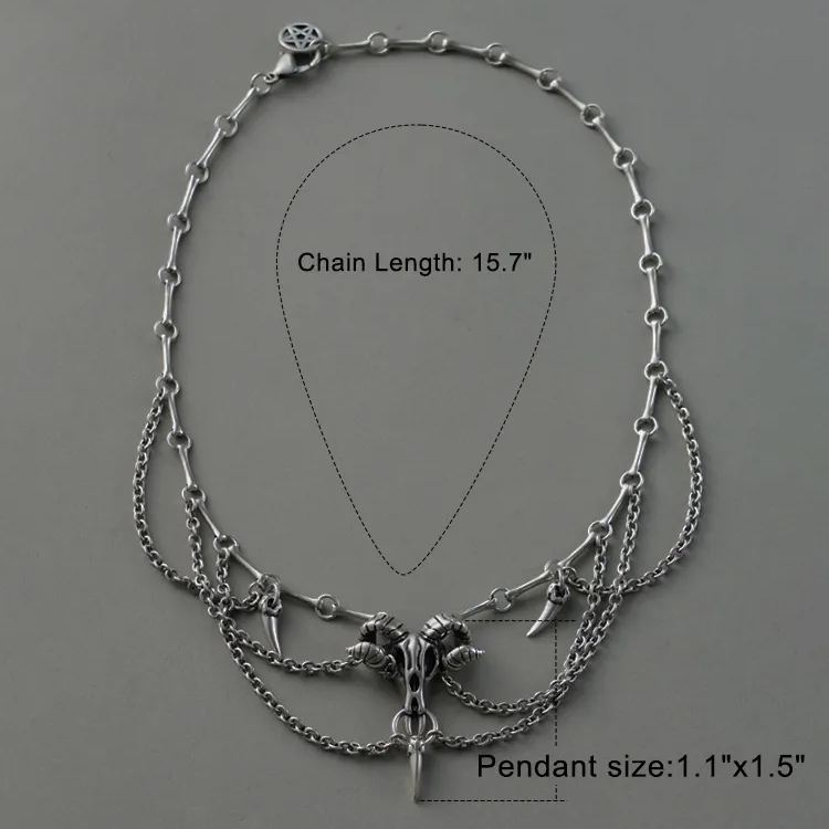 DARK RAM NECKLACE