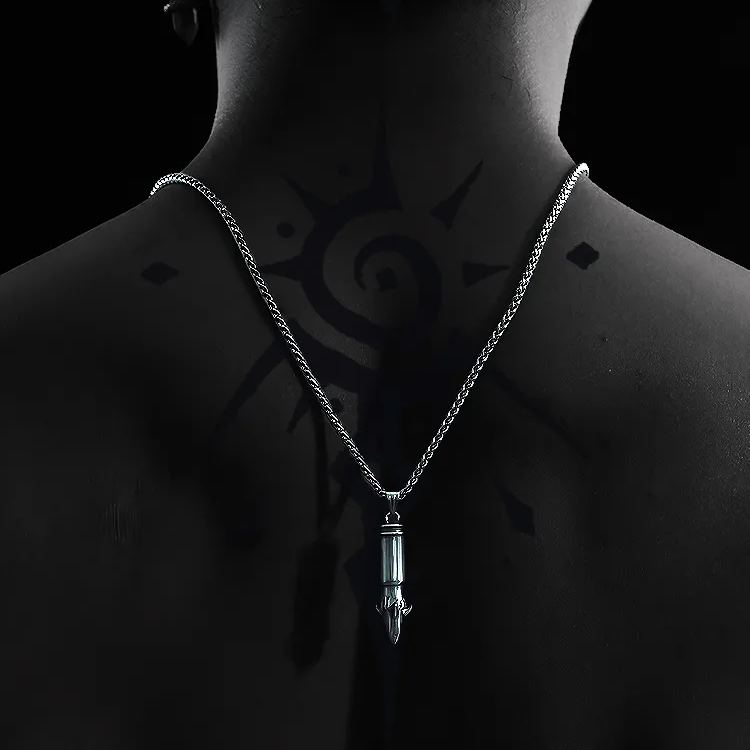 BULLET PENDANT NECKLACE