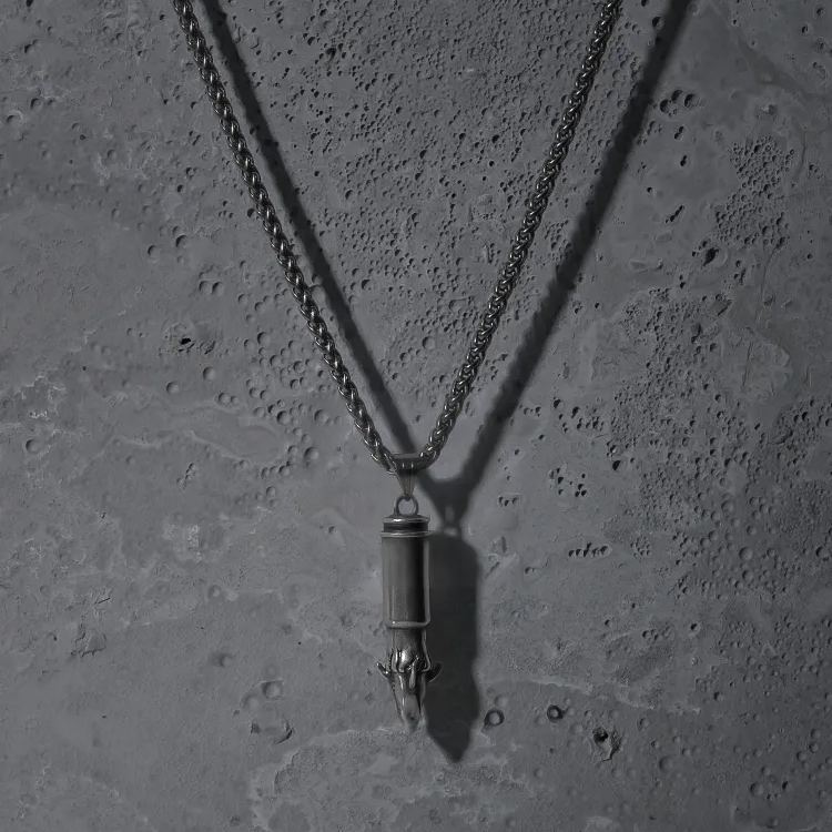 BULLET PENDANT NECKLACE