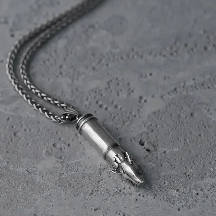 BULLET PENDANT NECKLACE