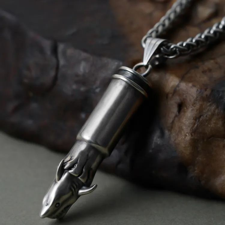 BULLET PENDANT NECKLACE