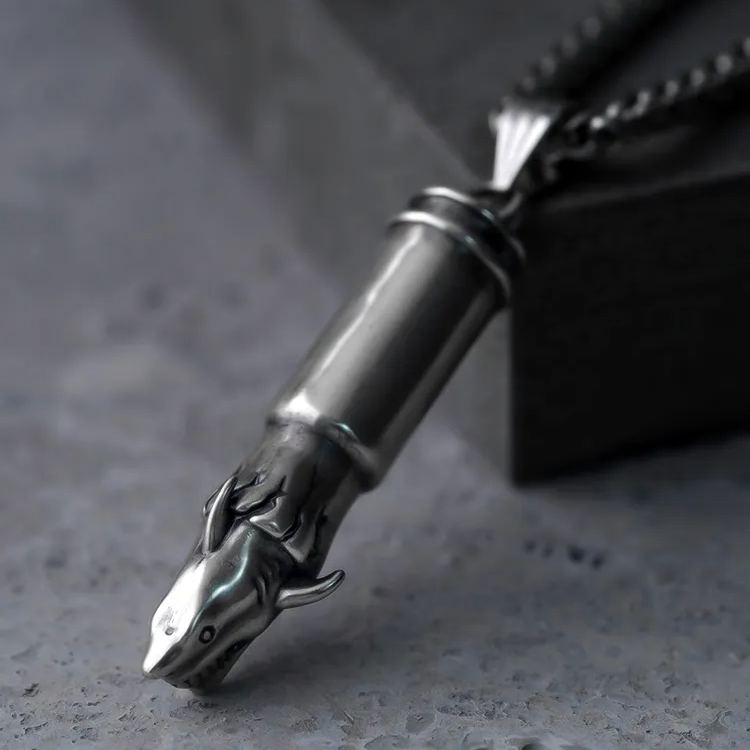 BULLET PENDANT NECKLACE