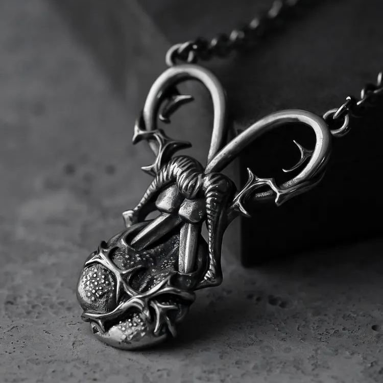 THORNBOUND HEART NECKLACE