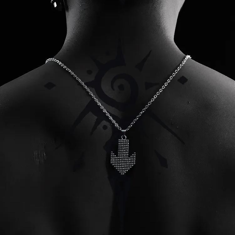 PIXEL DOWN ARROW NECKLACES
