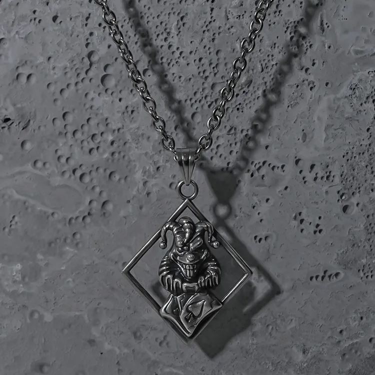 PLAYFUL JOKER DIAMOND NECKLACE