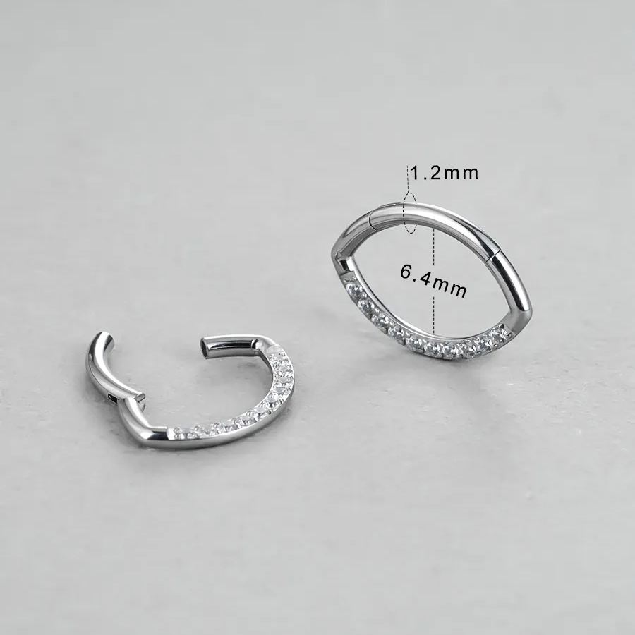 ELLIPTICAL PURITY TITANIUM CLICKER