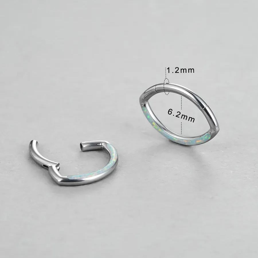 CLIQUEUR EN TITANE OPAL HARMONY