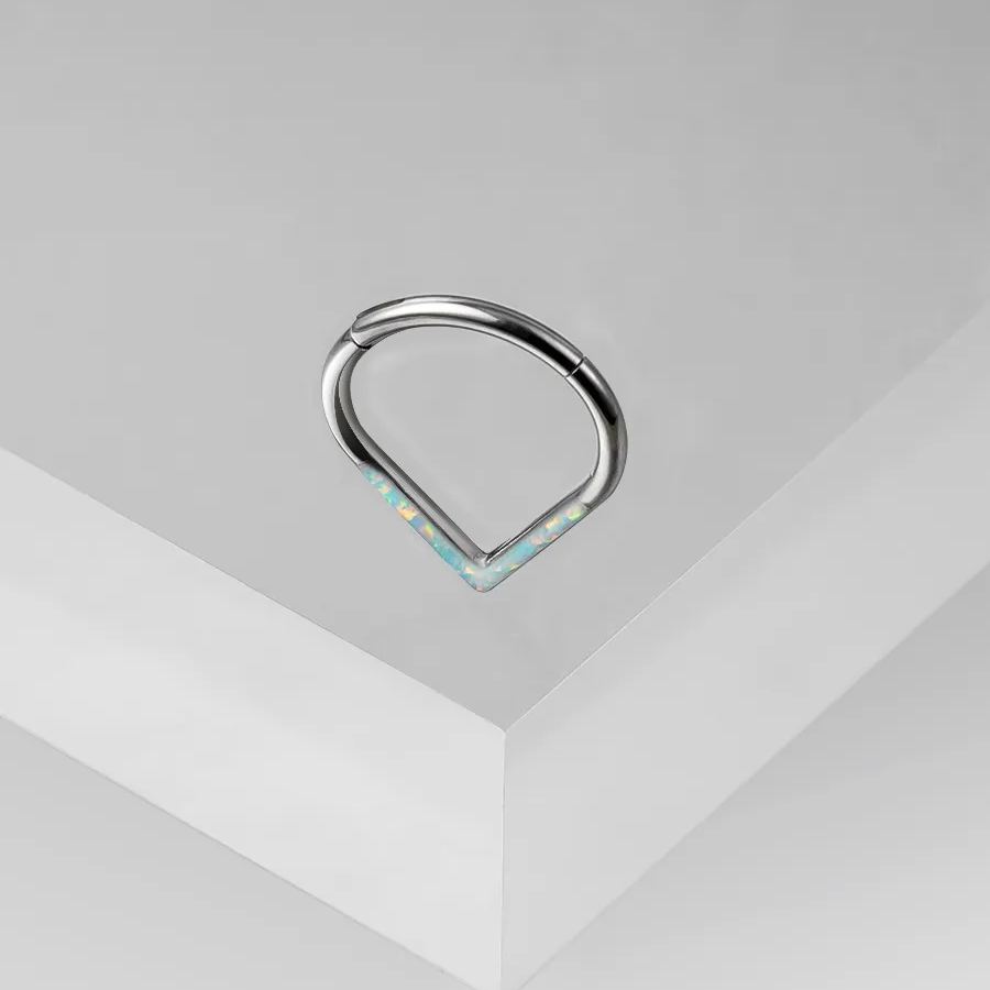 Mystischer Wassertropfen-Opal-Titan-Klicker