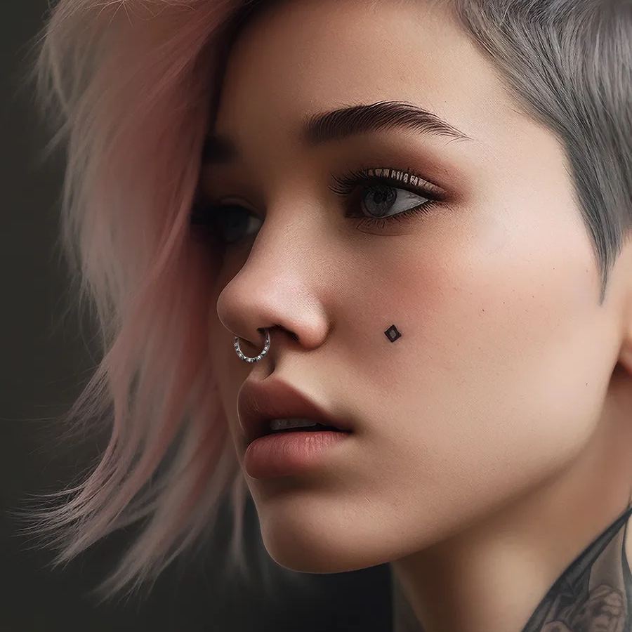 PRISMATIC HARMONY TITANIUM SEPTUM CLICKER