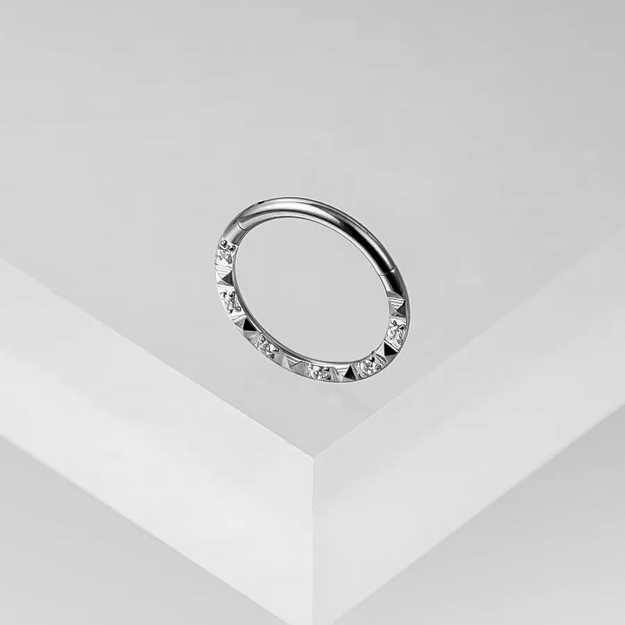 PRISMATIC HARMONY TITANIUM SEPTUM CLICKER