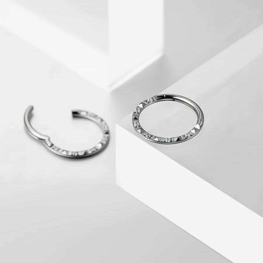 PRISMATIC HARMONY TITANIUM SEPTUM CLICKER