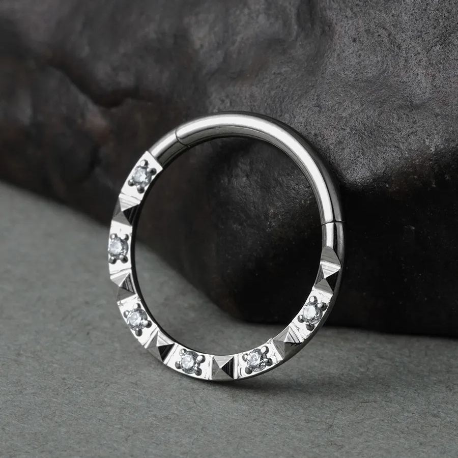 PRISMATIC HARMONY TITANIUM SEPTUM CLICKER