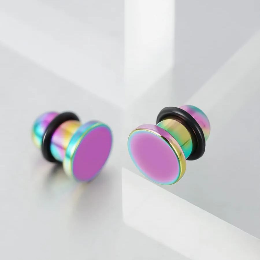 AURORA SPECTRUM OHRENSTRECKER-SET AUS EDELSTAHL