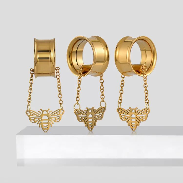 GOLDEN BEE DANGLES