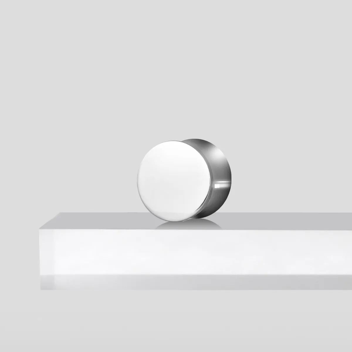 POLISHED MIRROR TITANIUM PLUGS