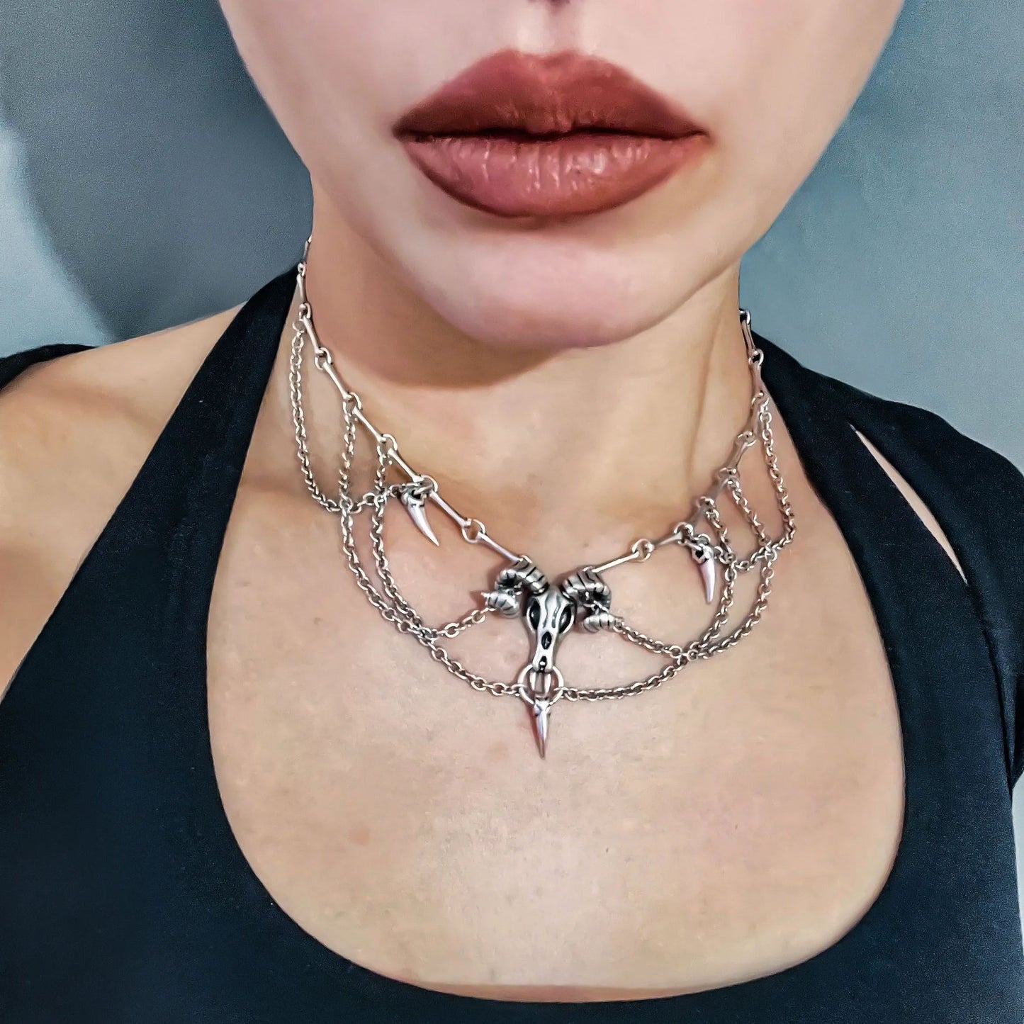 DARK RAM NECKLACE