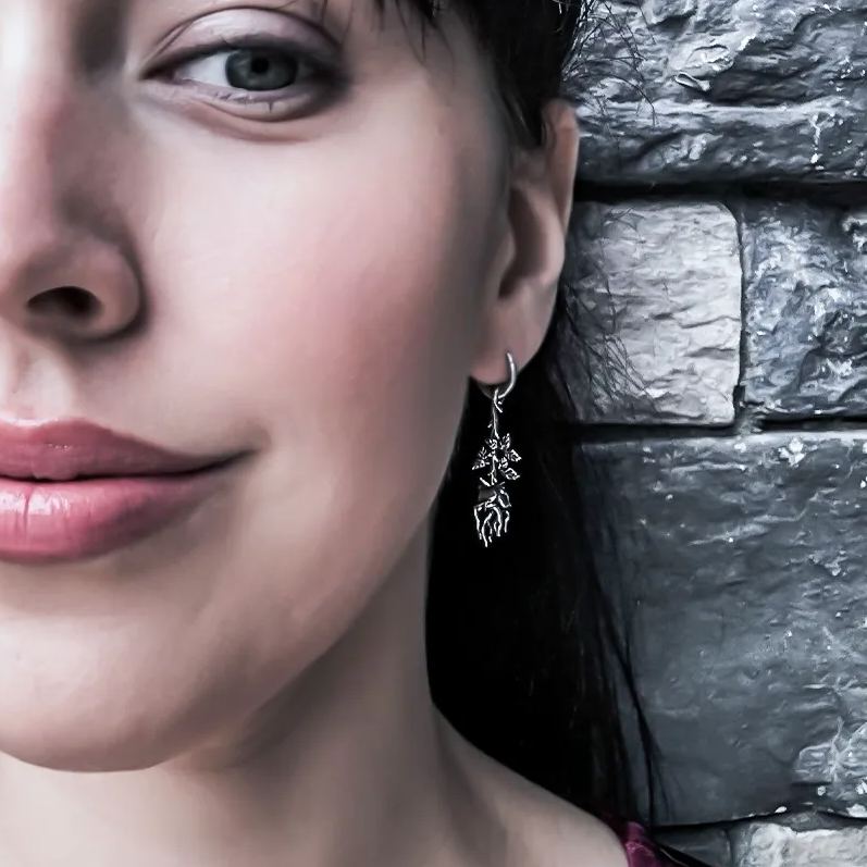 ROSE VINE EARRINGS