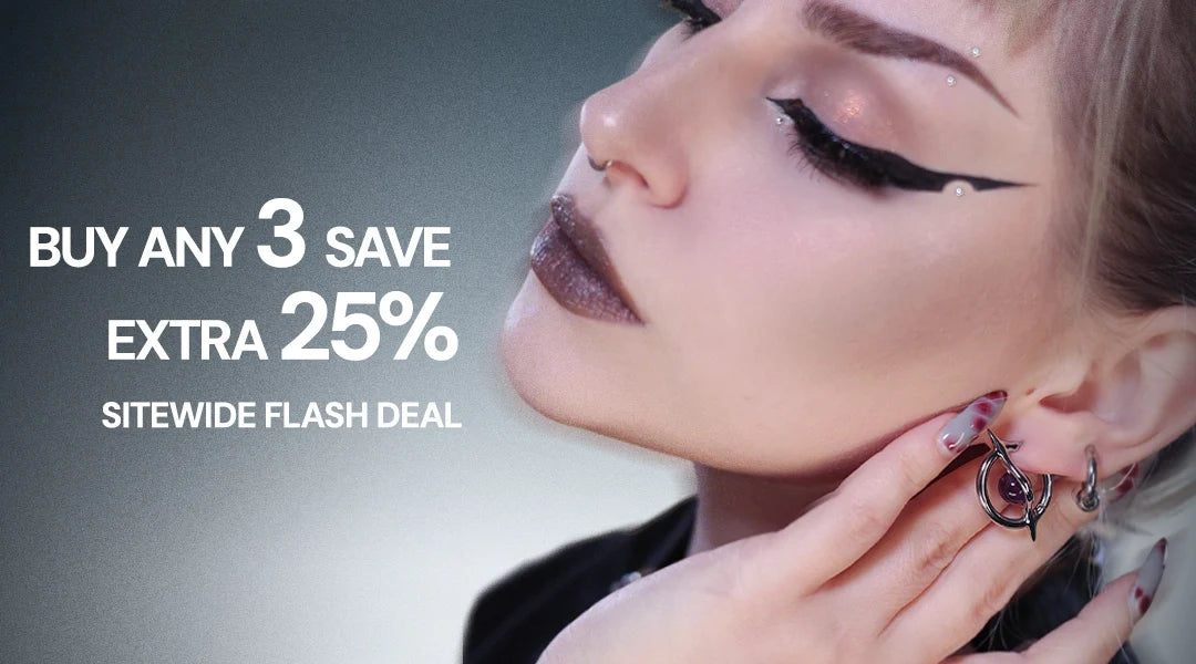 Flash deal: 40% off this week on everyday earrings and necklaces in honest metals, with limited inventory.