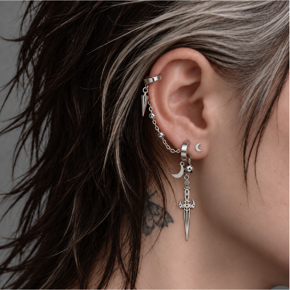 Moonblade Ear Stack