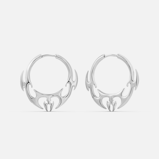 HELLFIRE WING EARRINGS