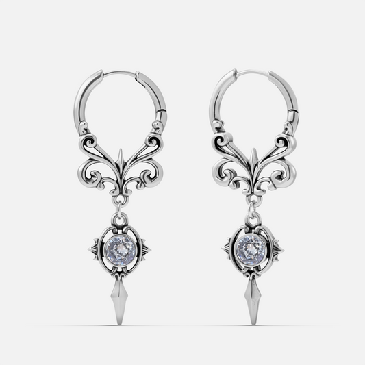 GOTHIC CREST EARRINGS