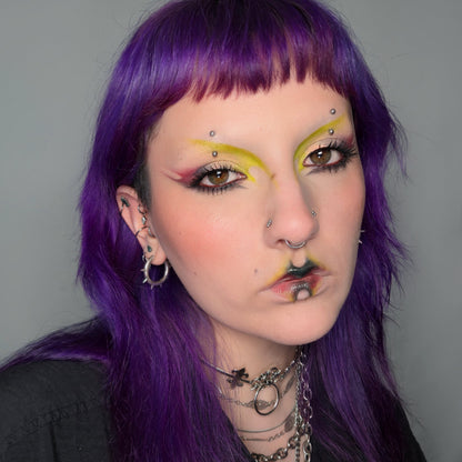 REBEL SPIKE HOOP EARRINGS