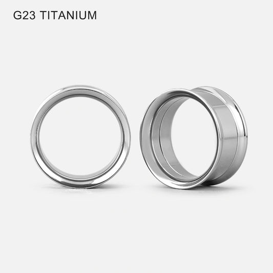 AETHER CIRCLE SIMPLE STYLE TITANIUM TUNNELS