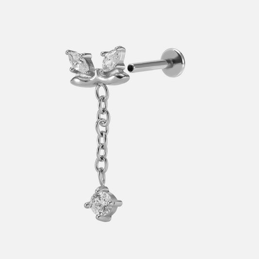 ETHEREAL ELEGANCE FLAT BACK STUD