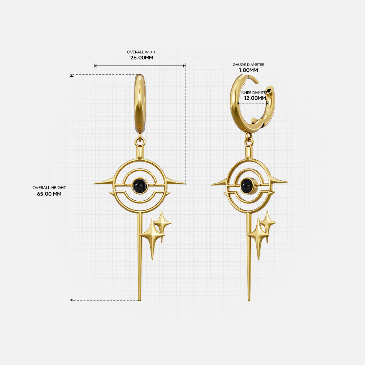 STELLAR PATH EARRINGS