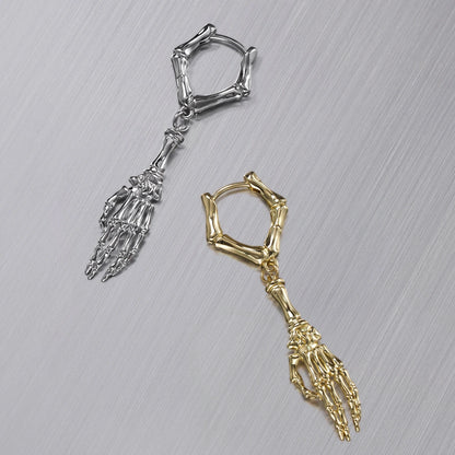 SKELETON HAND EARRINGS