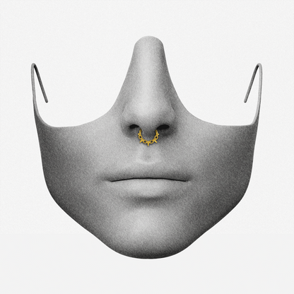 CHAIN SPIKE SEPTUM CLICKER