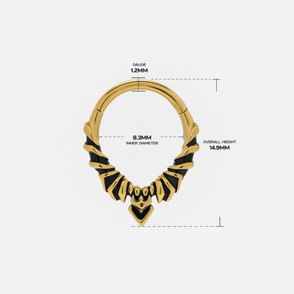 BAT WING SEPTUM CLICKER