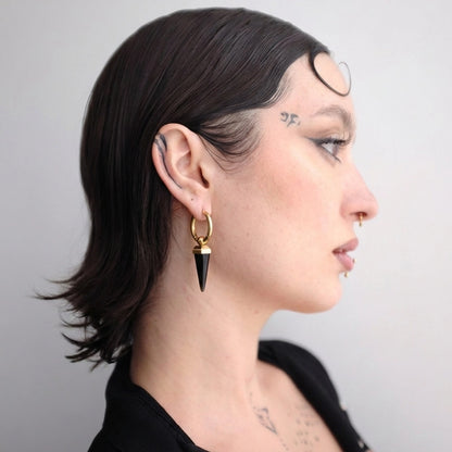 PRISMATISCHE KRISTALL-OHRRINGE